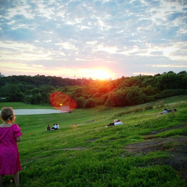 Riverdale Park East Park in Toronto