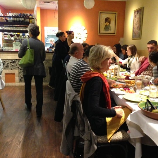 Photo taken at Mazah Mediterranean Eatery by Jess W. on 11/22/2012
