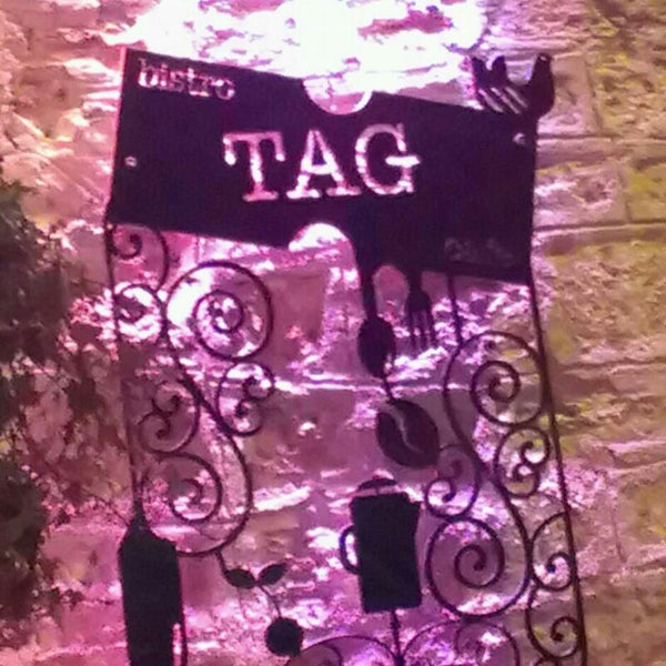 Photo taken at Tag Cafe &amp; Bistro Istanbul by Ece B. on 4/16/2013