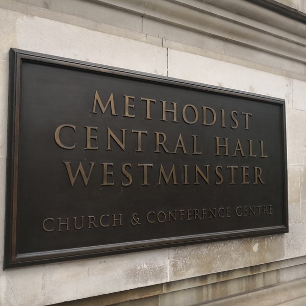 Das Foto wurde bei Methodist Central Hall Westminster von Evelyn C. am 7/20/2018 aufgenommen