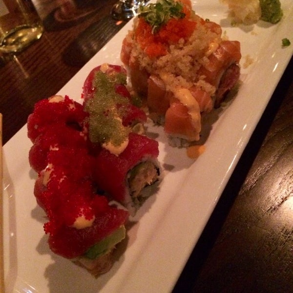 Photo taken at Bluefin Restaurant by Thalia S. on 5/8/2014