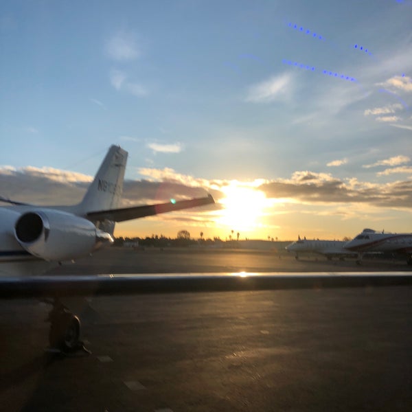 Photo taken at Van Nuys Airport (VNY) by Hasan Y. on 1/4/2018