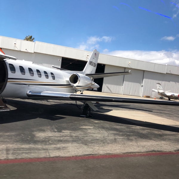 Photo taken at Van Nuys Airport (VNY) by Hasan Y. on 2/19/2018