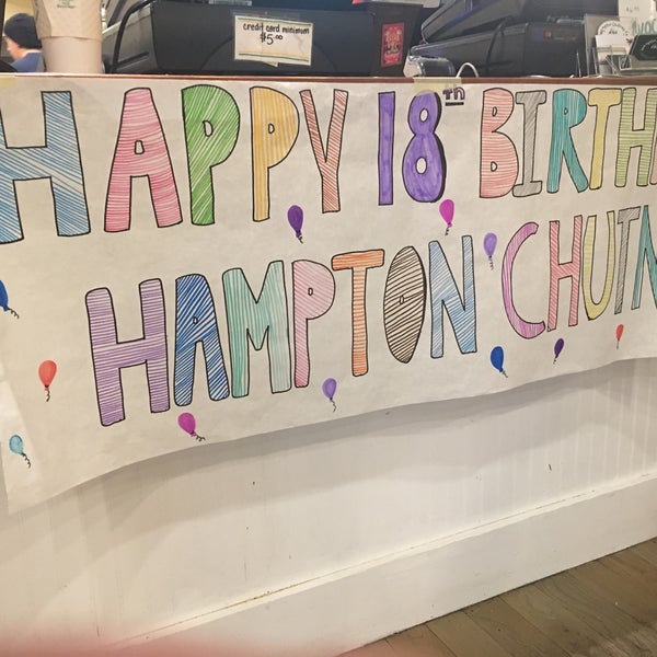 Photo taken at Hampton Chutney Co. by YourMomsAndMe . on 1/27/2019