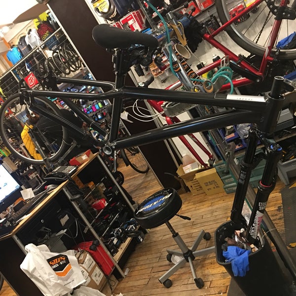 Photo taken at Sid&#39;s Bikes NYC by YourMomsAndMe . on 3/29/2018