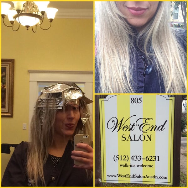 Photo taken at West End Salon by @livehappy8 F. on 12/20/2014