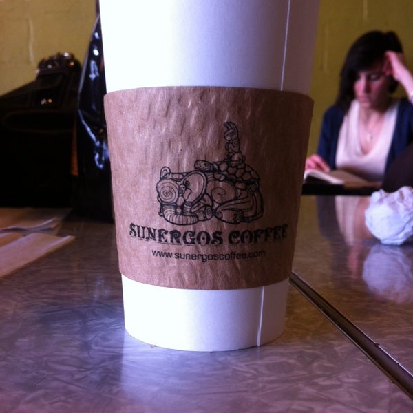 Photo taken at Sunergos Coffee by Mark R. on 3/8/2014