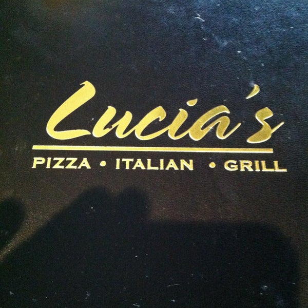 Photo taken at Lucia&#39;s Pizza Italian Grill by Joe E. on 7/8/2013