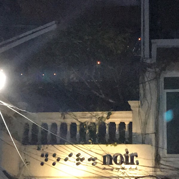 Photo taken at Noir. Dining in the Dark Saigon by Reneta T. on 4/16/2017