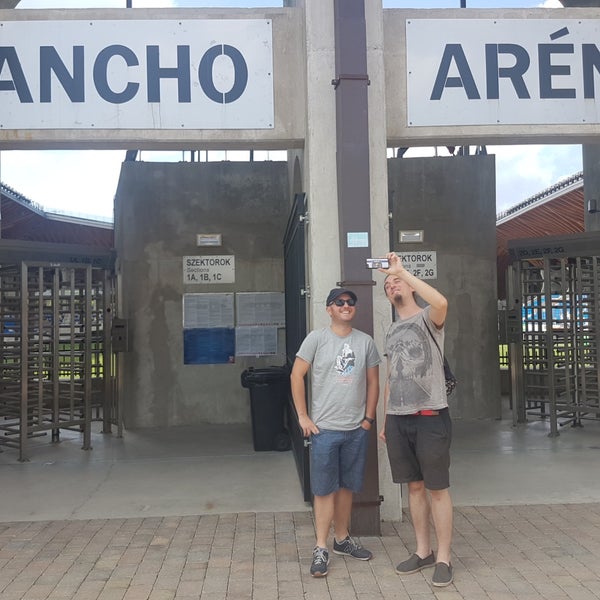Photo taken at Pancho Aréna by Noemi E. on 7/22/2018