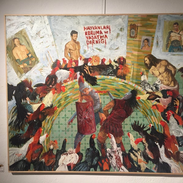 Foto diambil di Taksim Cumhuriyet Sanat Galerisi oleh Dilara Ö. pada 2/1/2020