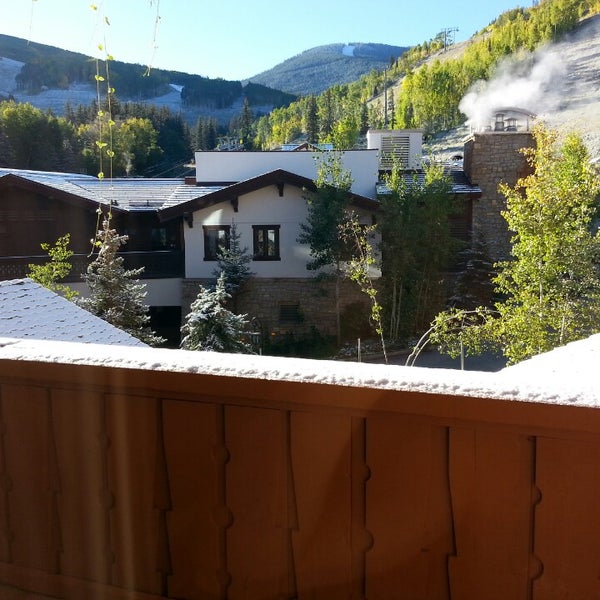 Photo taken at The Lodge at Vail by Kevin V. on 9/28/2013
