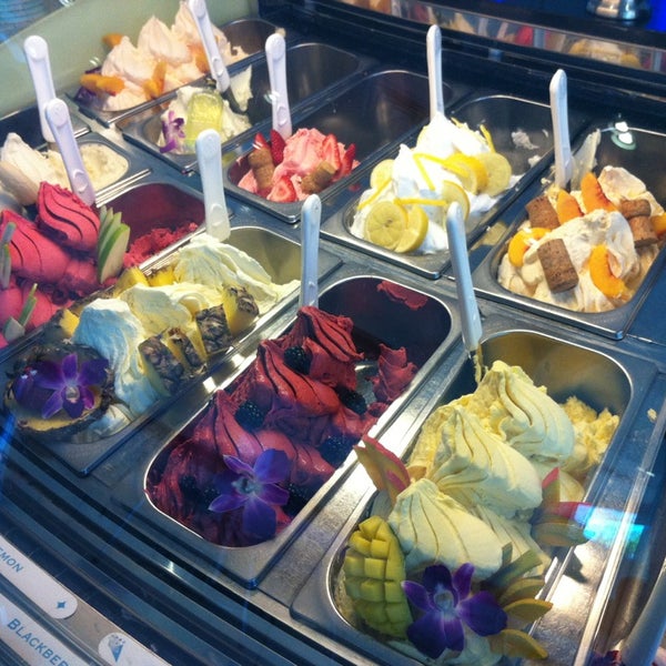 Photo taken at Frost, A Gelato Shop by Rollergal V. on 4/13/2013