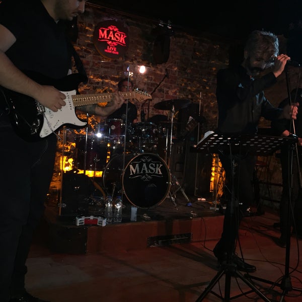 Foto tirada no(a) Mask Live Music Club por Murat Ş. em 1/27/2017