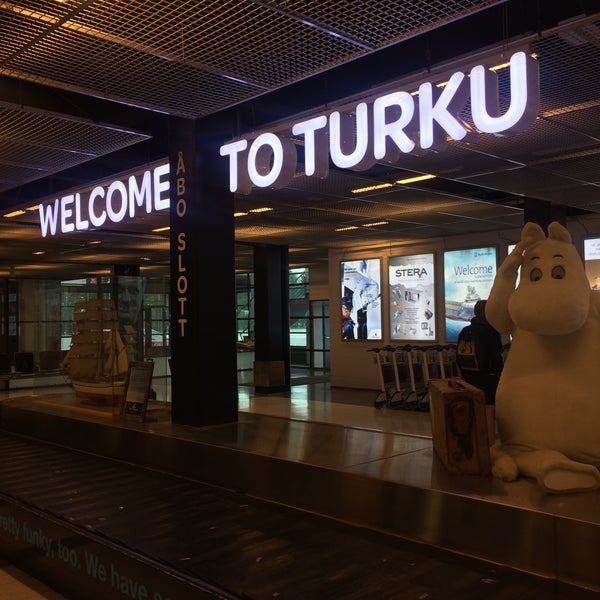 Photo taken at Turku Airport (TKU) by Masha K. on 8/23/2017