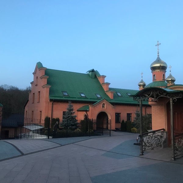 Photo taken at Свято-Покровський Голосіївський чоловічий монастир (Голосіївська пустинь) by Anna P. on 12/17/2019
