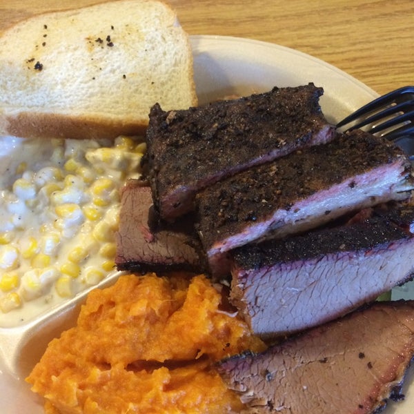 Photo taken at The Brisket House by Javier M. on 3/30/2014