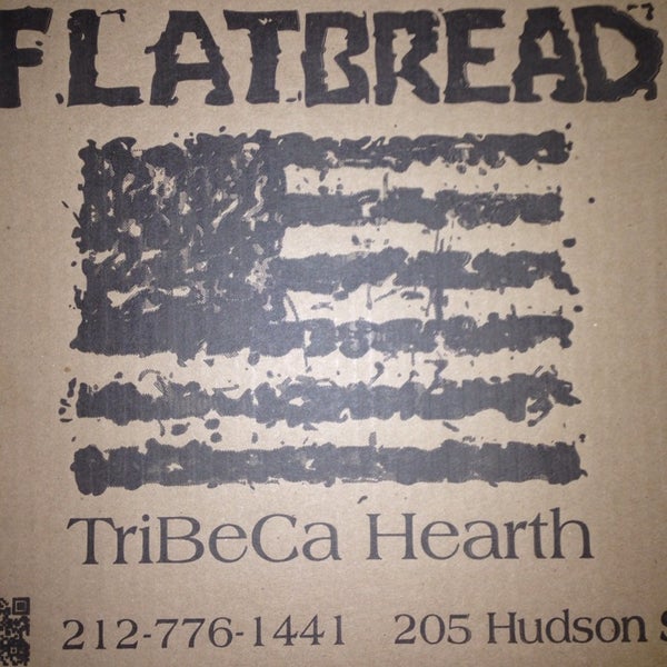 Photo taken at American Flatbread Tribeca Hearth by Corbin P. on 4/23/2014
