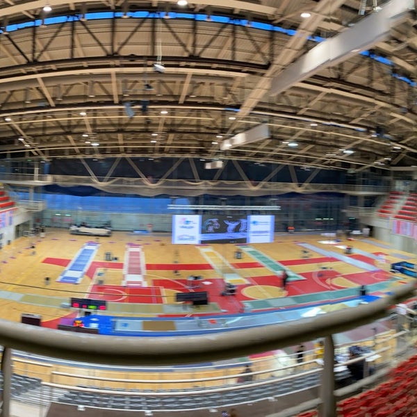 Photo taken at Sportska dvorana Žatika by Eser E. on 2/23/2020