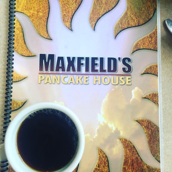 Photo taken at Maxfield&#39;s Pancake House by Stacie C. on 2/5/2017