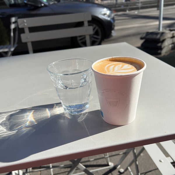 Super Kaffee ☕️ auch in der Morgensonne 😎☀️🌞