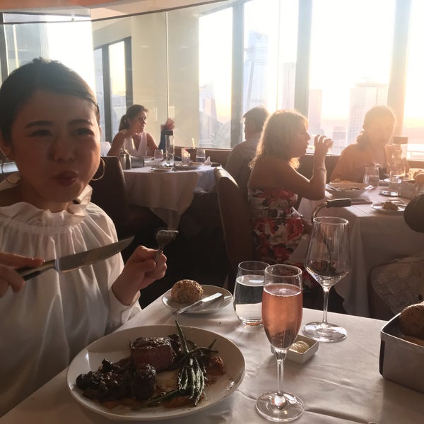 Photo taken at The View Restaurant &amp; Lounge by Ryo I. on 9/22/2019