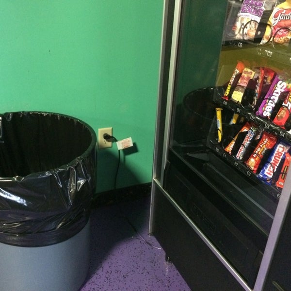 There's also an electrical outlet in the snack area by the vending machine. It might be dicey, though.