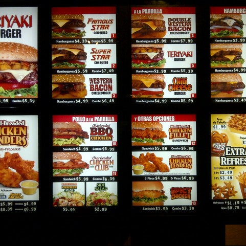36 + hamburguesas carl s jr menu mexico