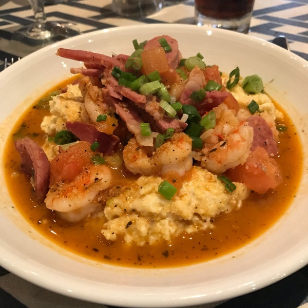 Get the Shrimp and Grits!! It was so good.