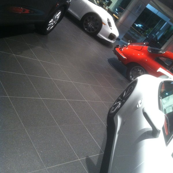 Photo taken at The Auto Gallery Porsche by Bryan W. on 3/5/2014