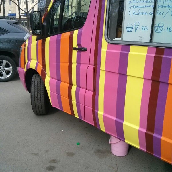 Photo taken at Fresco ice-cream van by Iliyas S. on 4/9/2014