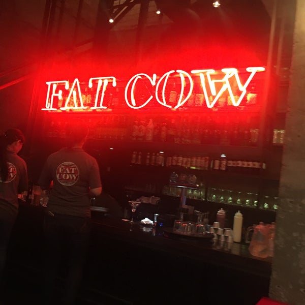 Photo taken at Fat Cow Burgers by Adelita H. on 10/22/2016