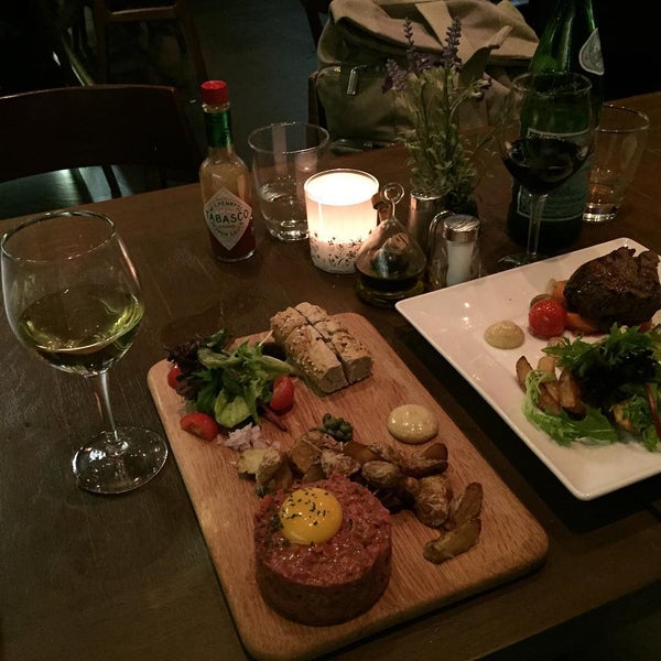Photo taken at Napoleon Food &amp; Wine Bar by s k. on 7/10/2015