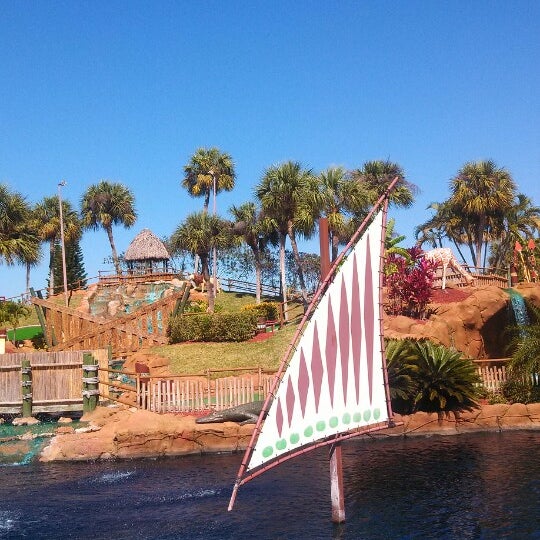 Photo taken at Jungle Golf by Heather S. on 3/5/2013
