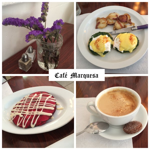 Снимок сделан в café marquesa пользователем Roxanna D. 1/7/2015