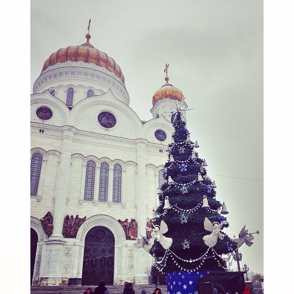 Photo taken at Cathedral of Christ the Saviour by Elena F. on 1/9/2015