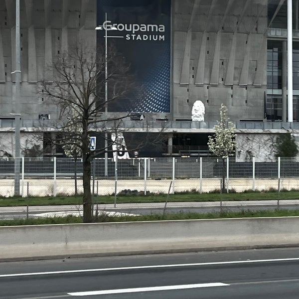 Photo taken at Groupama Stadium by ALI🇧🇾🤔 A. on 3/18/2022