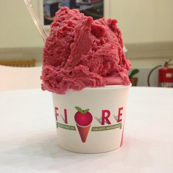 Photo taken at Fiore Gelato by Erica P. on 4/19/2014