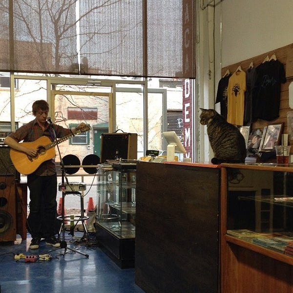 Photo taken at Academy Records Annex by Sara Jo on 4/19/2014