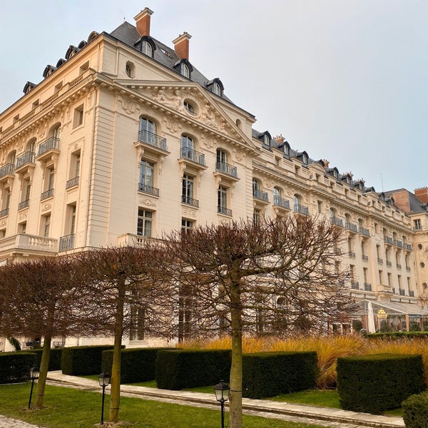 Photo taken at Waldorf Astoria Versailles - Trianon Palace by Benjamin D. on 12/3/2019