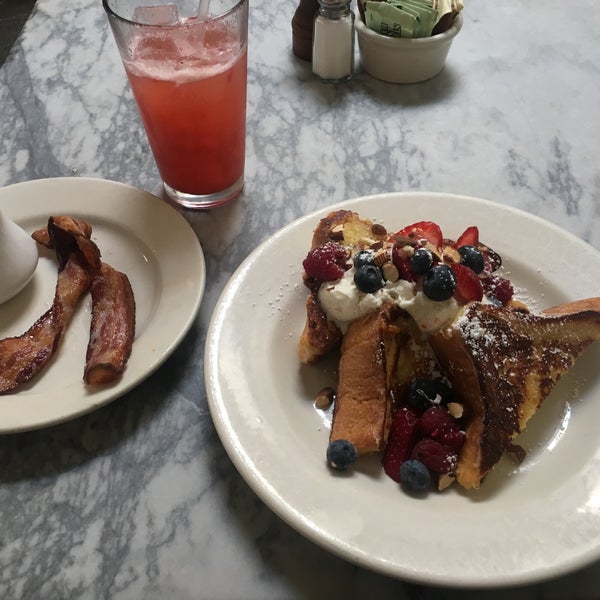 If you want to carbo load it’s hard to go wrong with the French Toast (maybe a side of bacon)