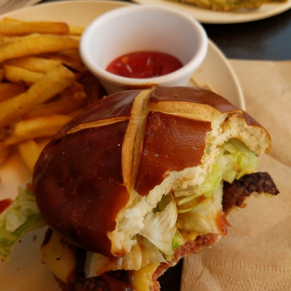 Photo taken at Veggie Grill by Abe H. on 5/6/2018