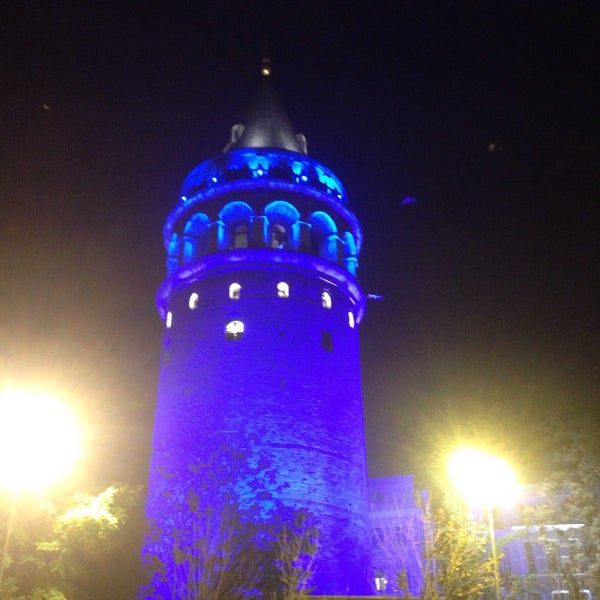 Photo taken at Galata Tower by Kıymet T. on 11/14/2015
