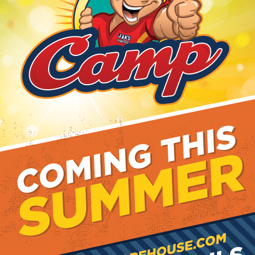 JAK'S Warehouse Camp is coming this summer!! STARTING JUNE 9TH THRU JULY 11TH Registration opens April 28th! Visit www.jakswarehouse.com for full details!