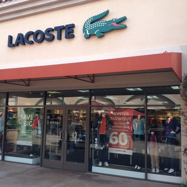 Beperkingen Vergelijkbaar domineren Lacoste Outlet - Clothing Store
