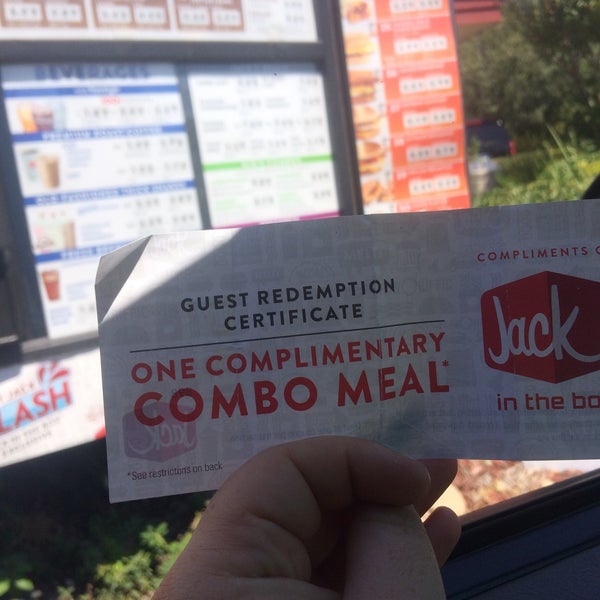 Jack in the Box Folsom'da Fast Food Restoranı