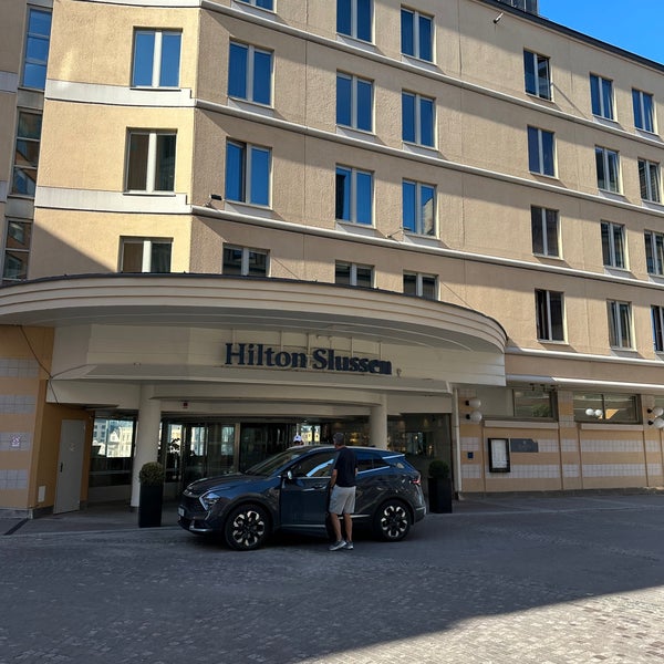 Photo taken at Hilton Stockholm Slussen by Mats C. on 6/11/2023
