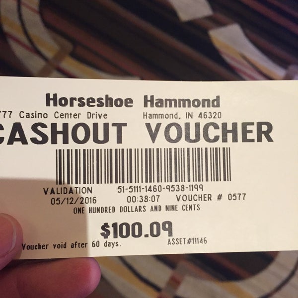 Снимок сделан в Horseshoe Hammond Casino пользователем R G. 5/12/2016