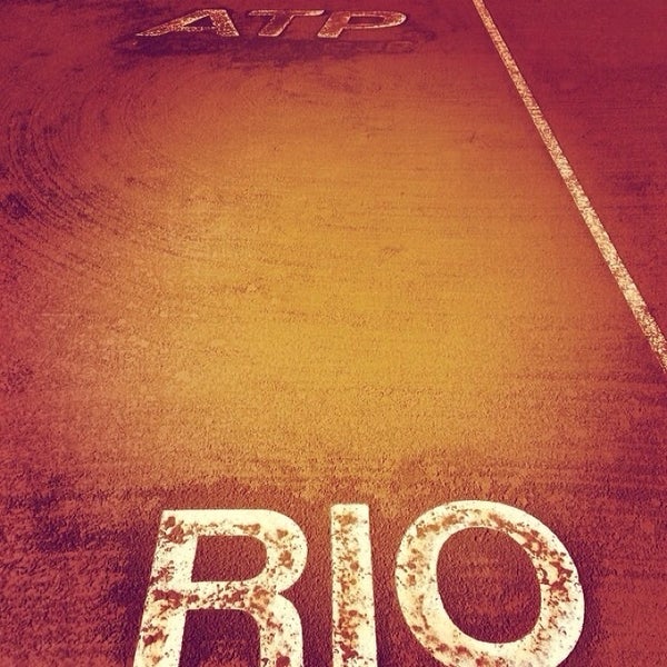 2/23/2014 tarihinde Juliana G.ziyaretçi tarafından Rio Open'de çekilen fotoğraf