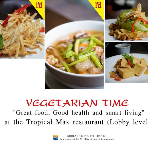 Vegetarian Time available now @ Zenith Sukhumvit Hotel